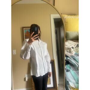 Akira Cotton, white button down size small